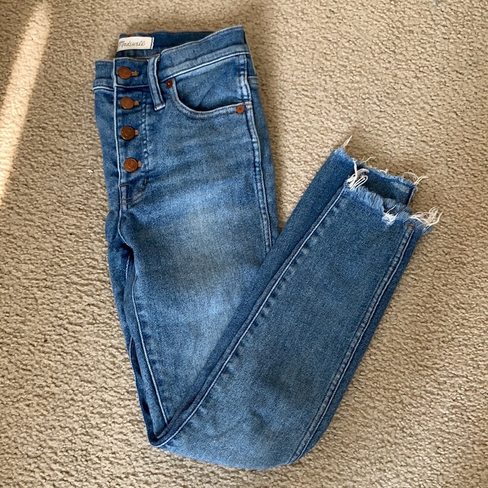Madewell 10” High Waist Skinny Jeans